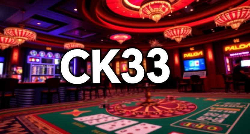 Live dealers and slot thrills at CK33 casino